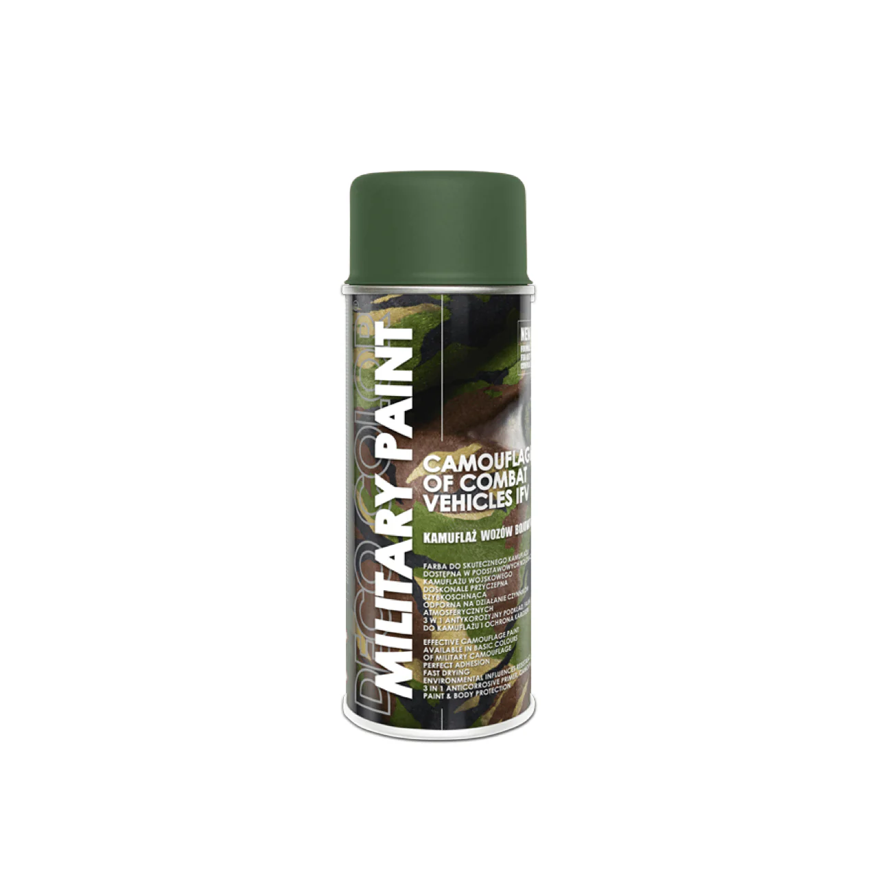 DECO Color Military Paint - Army Camouflage (400ml) - Image 4